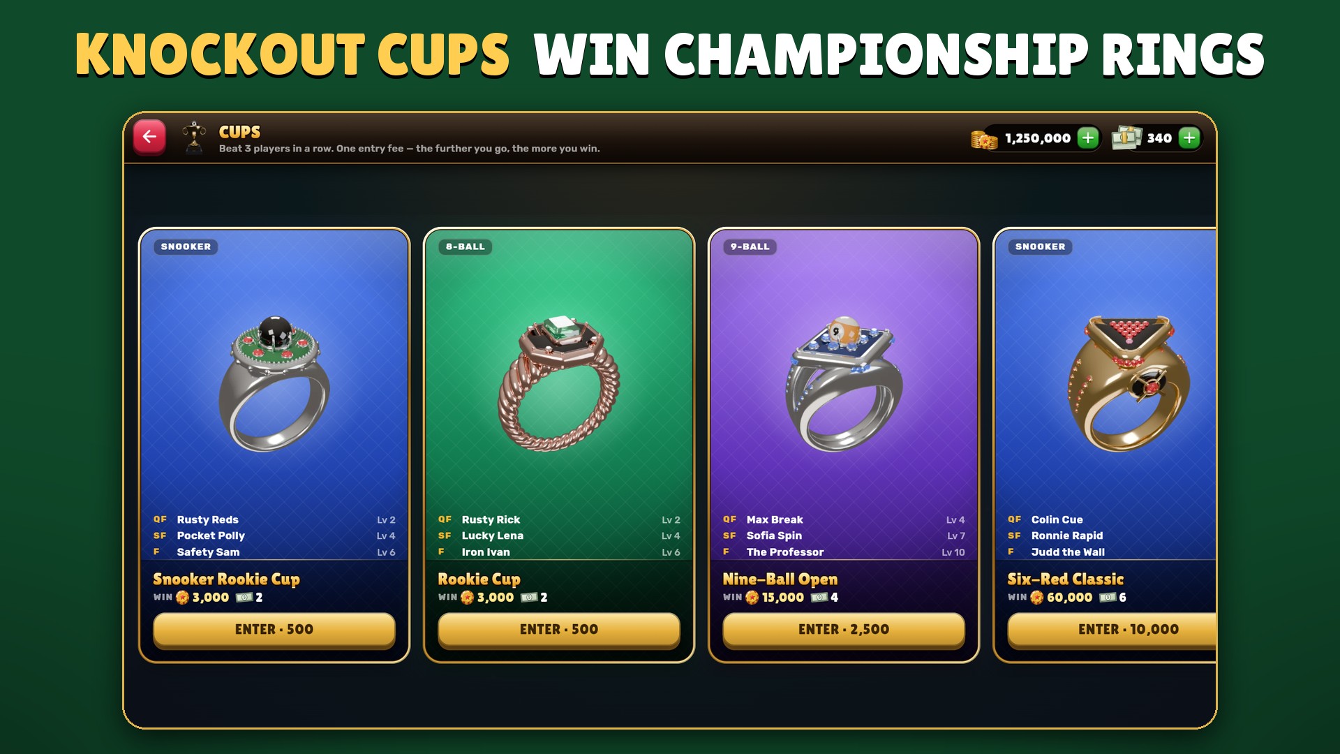 Knockout Cups